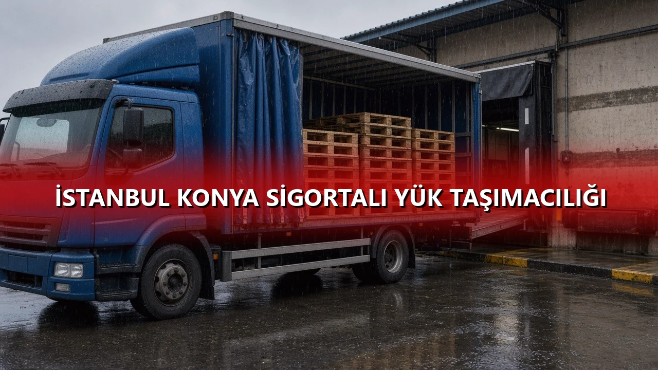 İstanbul Konya Sigortalı Yük Taşımacılığı